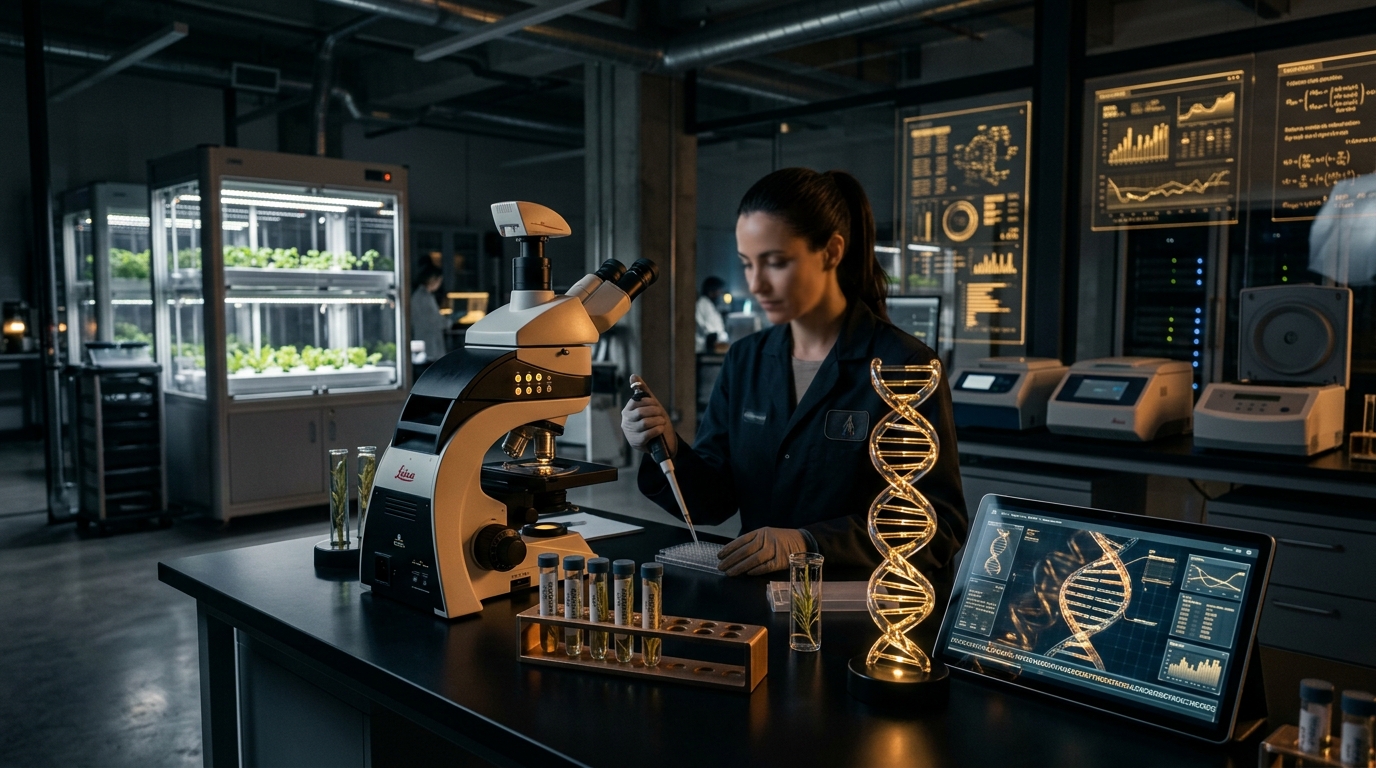 🧬 Modernes Labor & Wissenschaft